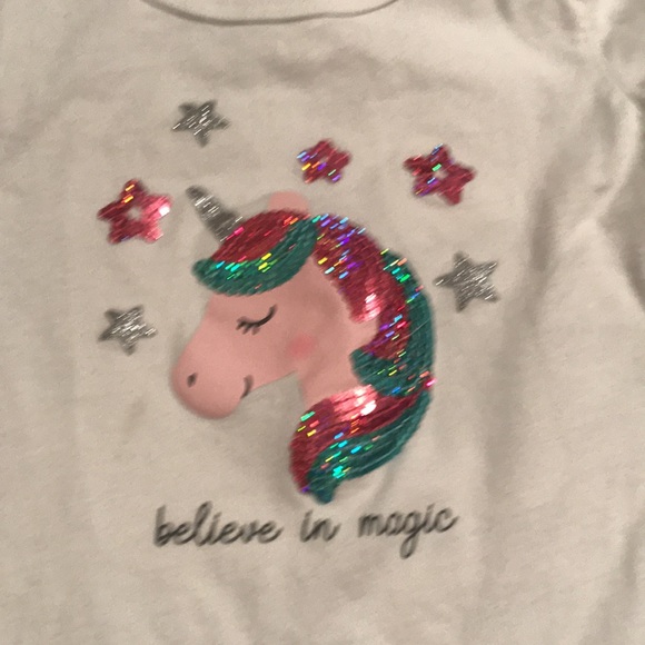 Carter’s 2T Unicorn Outfit Skirt & Top Shirt - Picture 5 of 10